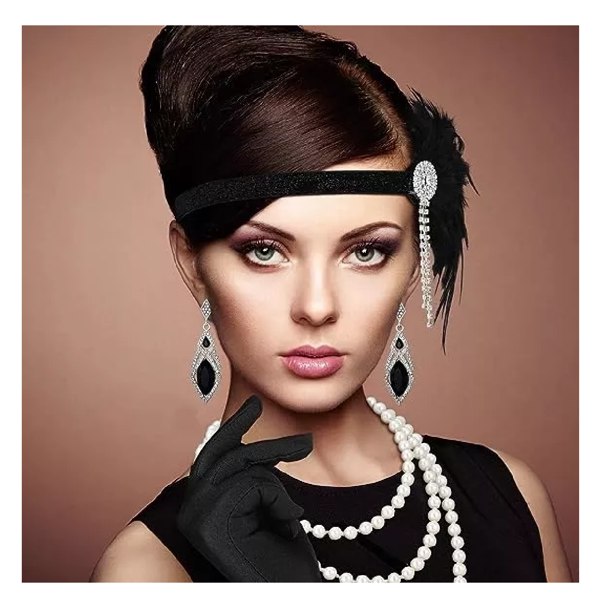 Foto 4 | Accesorios Gatsby Chicago Disfraz Vintage Epoca 1920s Suela