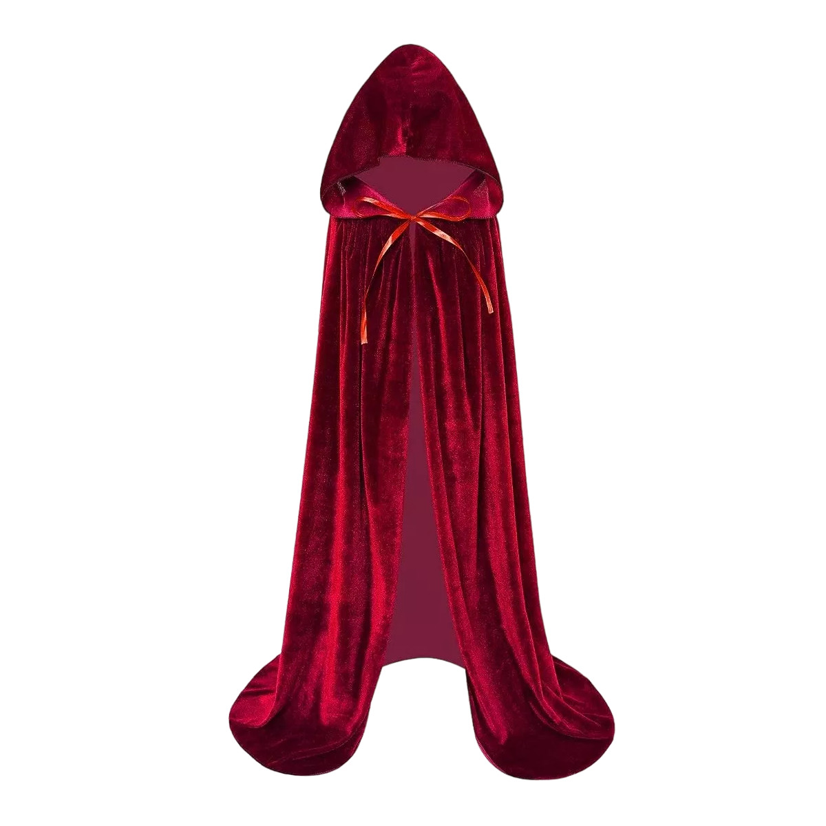 Disfraz Cosplay Capa Con Capucha Capa De Halloween 170 Cm Rojo