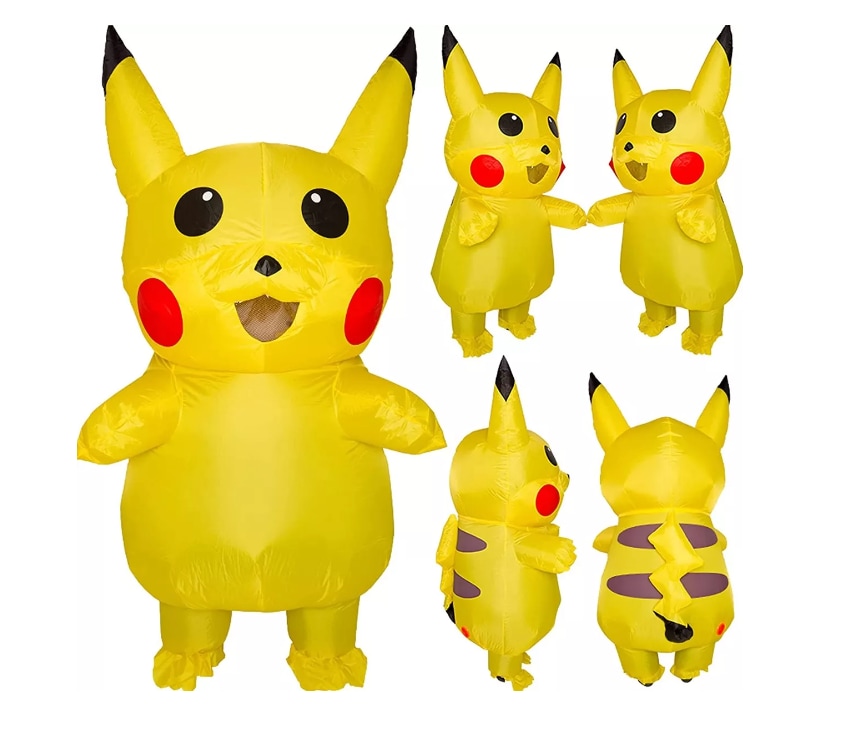 Disfraz Inflable Pikachu Adulto Cosplay Halloween $1,199