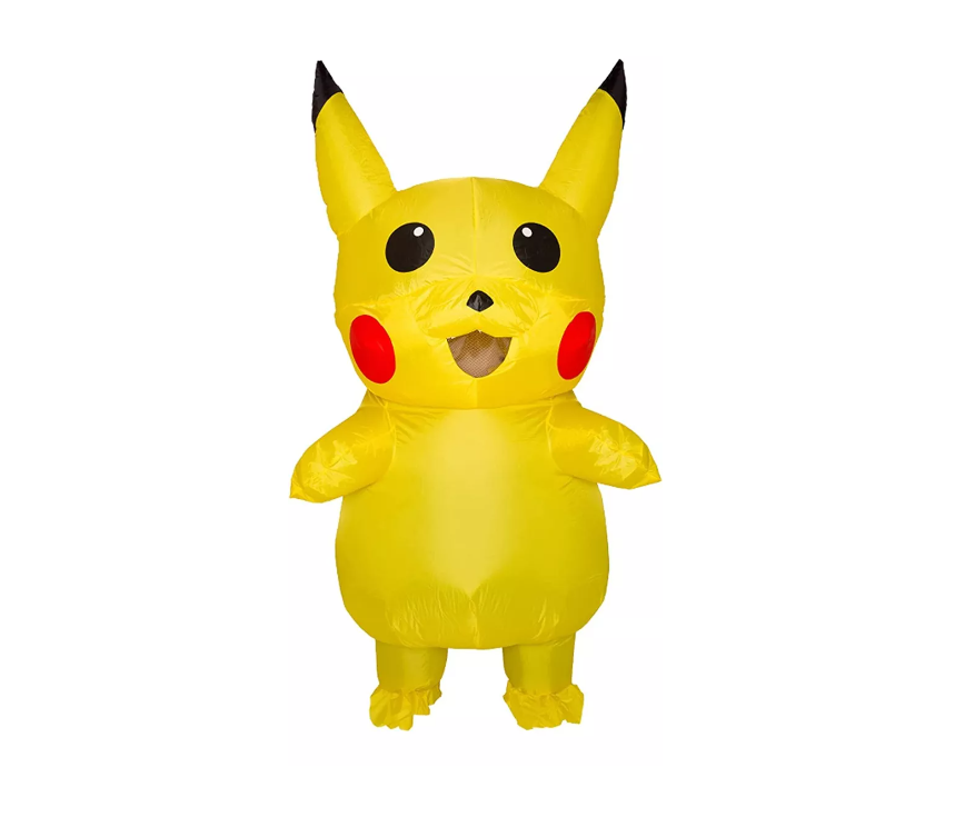 Foto 4 pulgar | Disfraz Inflable Pikachu Adulto Cosplay Halloween