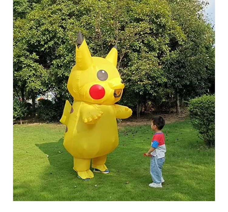 Foto 5 | Disfraz Inflable Pikachu Adulto Cosplay Halloween