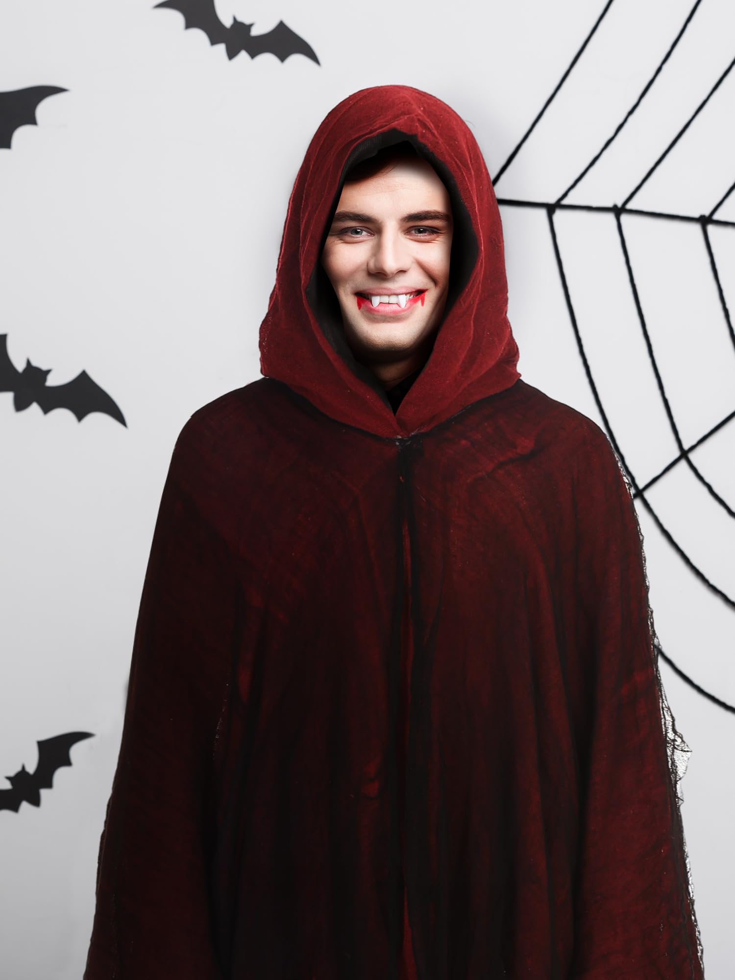 Foto 2 | Capa Medieval Geyoga de Halloween Lino Tamaño Mediano - Venta Internacional