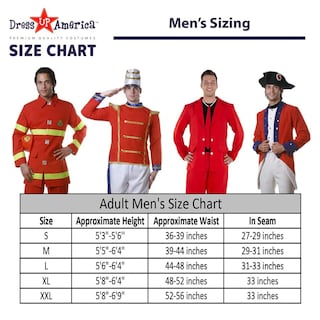 Foto 2 | Disfraz De Dress Up America Para Adulto De La Guardia Real, Multicolor, Talla M - Venta Internacional.