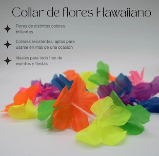 Foto 3 | 24 Xtellar Pzas Collares De Flores Hawaianas Fiesta Eventos Batucada