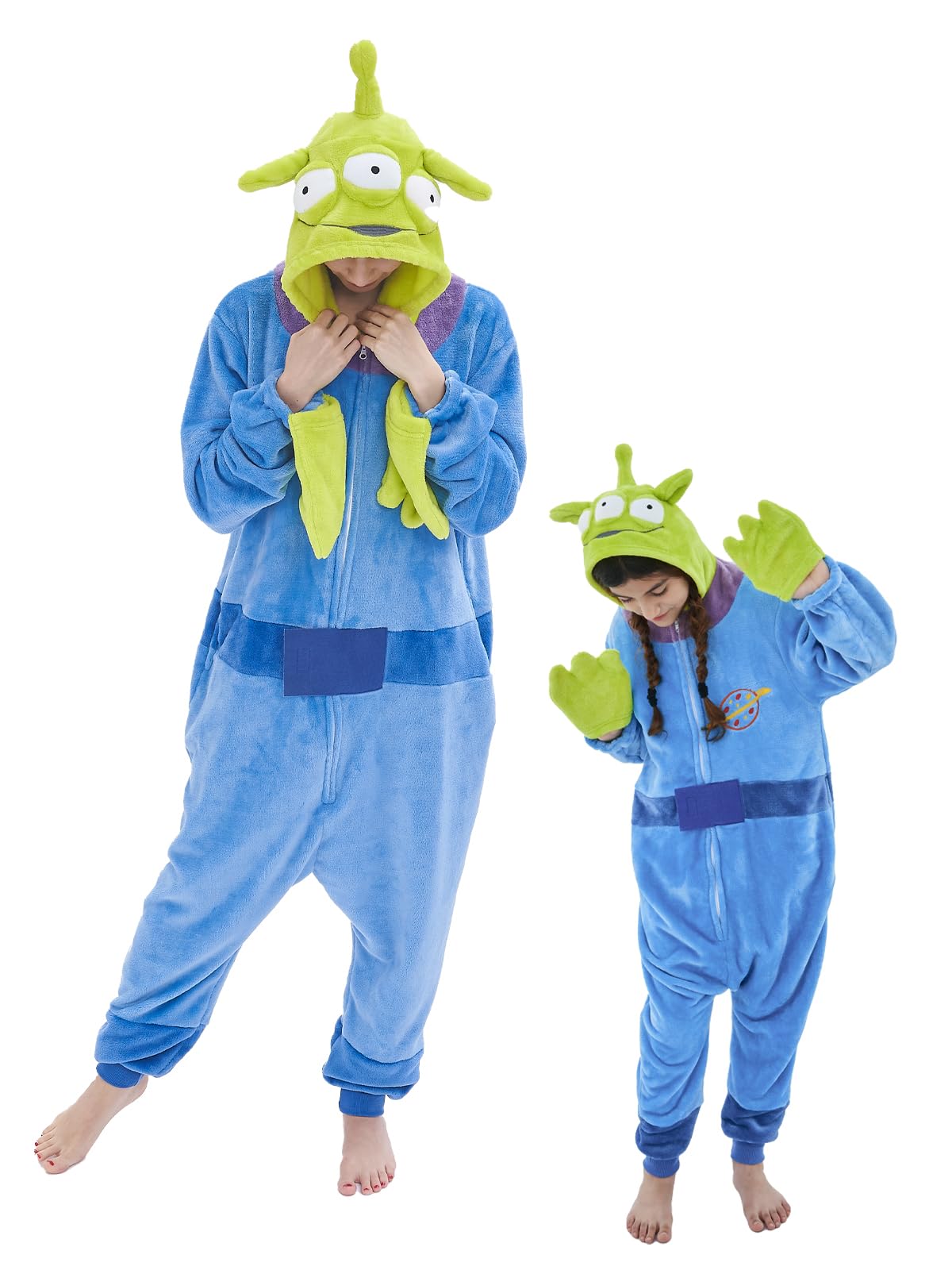 Foto 1 | Disfraz Unisex Onesie Pijama Gonaap Alien Para Adulto, Talla Xl - Venta Internacional.