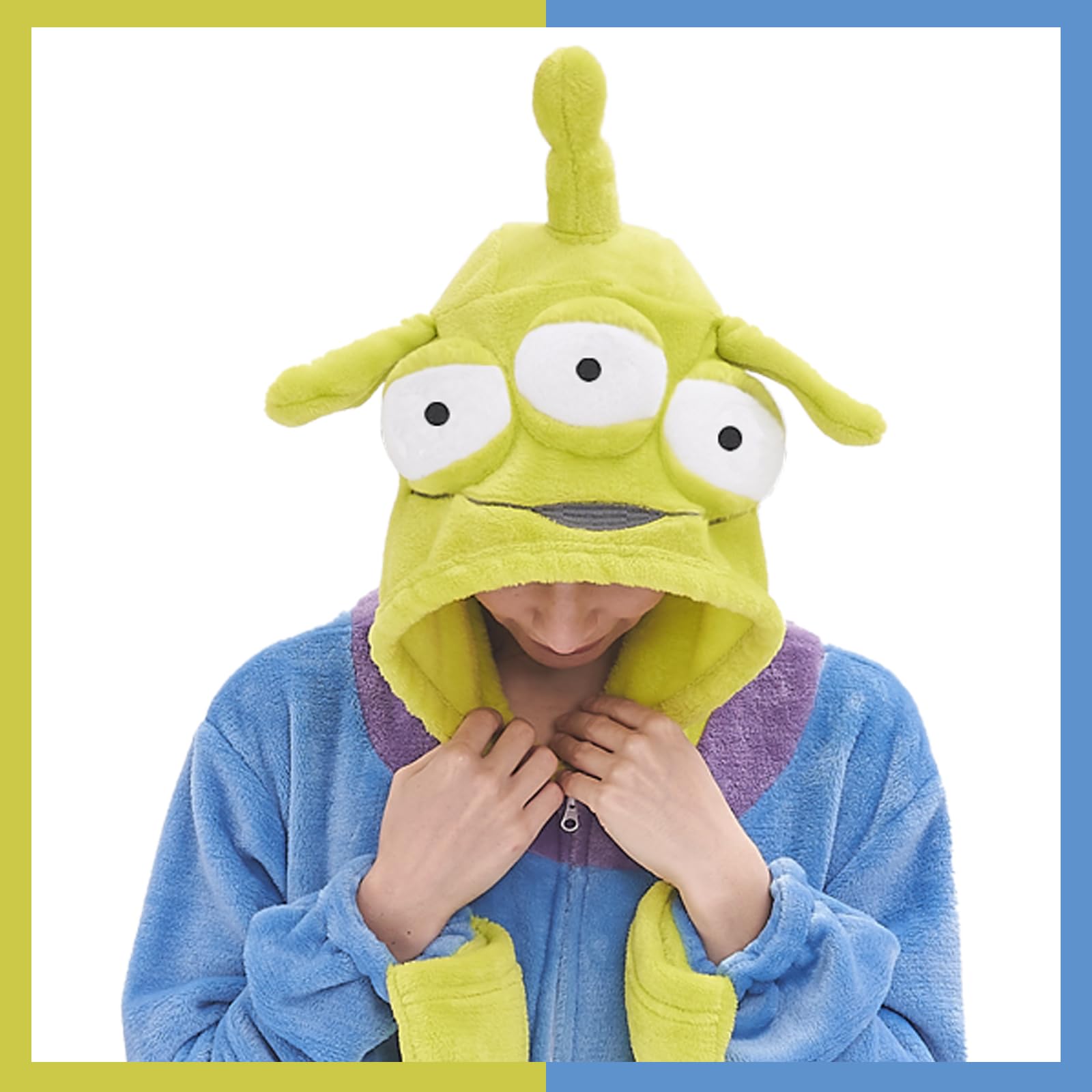 Foto 3 pulgar | Disfraz Unisex Onesie Pijama Gonaap Alien Para Adulto, Talla Xl - Venta Internacional.
