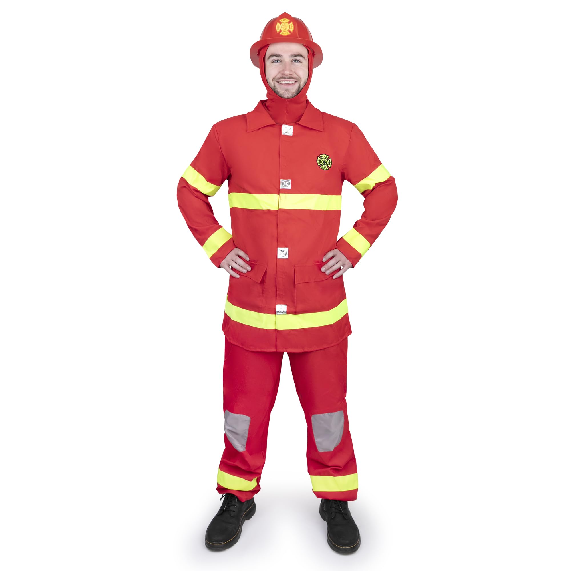 Foto 2 pulgar | Disfraz De Bombero Dress Up America Para Hombre Y Mujer - Venta Internacional.