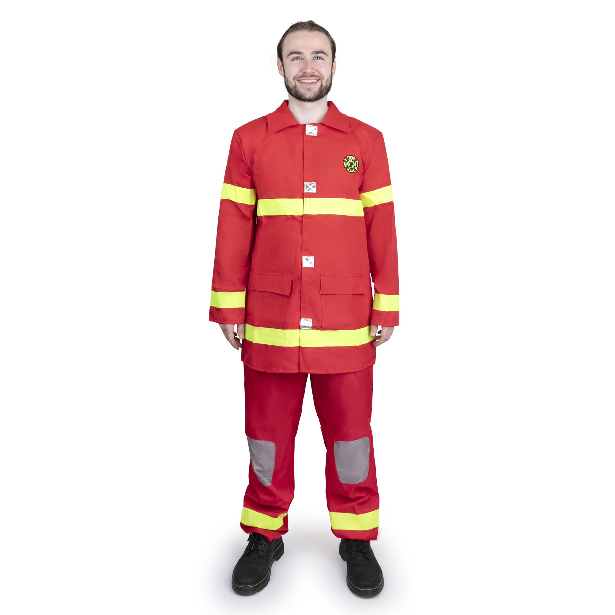 Foto 3 pulgar | Disfraz De Bombero Dress Up America Para Hombre Y Mujer - Venta Internacional.