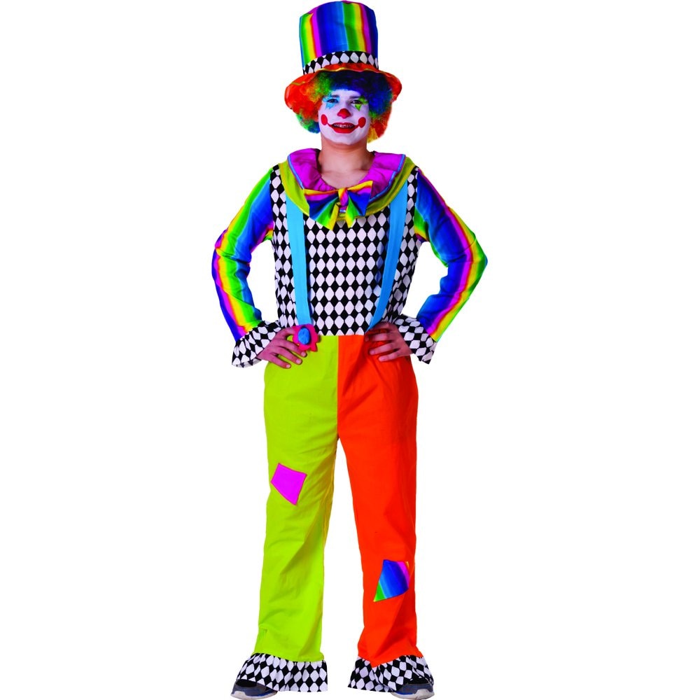 Disfraz De Payaso Dress Up America Jolly Para Hombre, Talla Adulto - Venta Internacional.