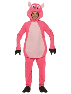 Foto 1 | Disfraz De Cerdo Rasta Imposta Para Adultos Talla Única 48 A 52 Cm - Venta Internacional.