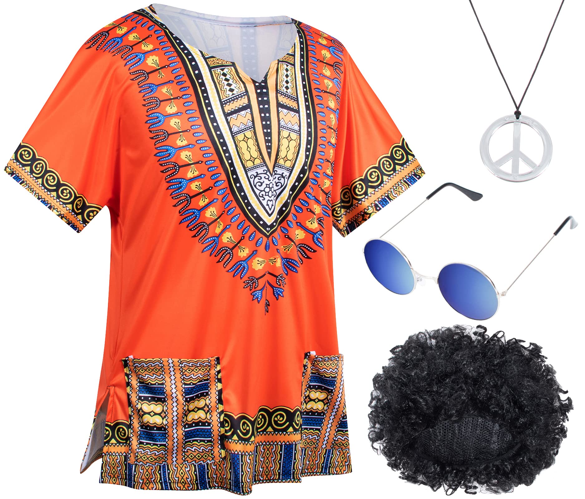 Foto 4 pulgar | Disfraz Hippie Togrop para Hombre - Venta Internacional