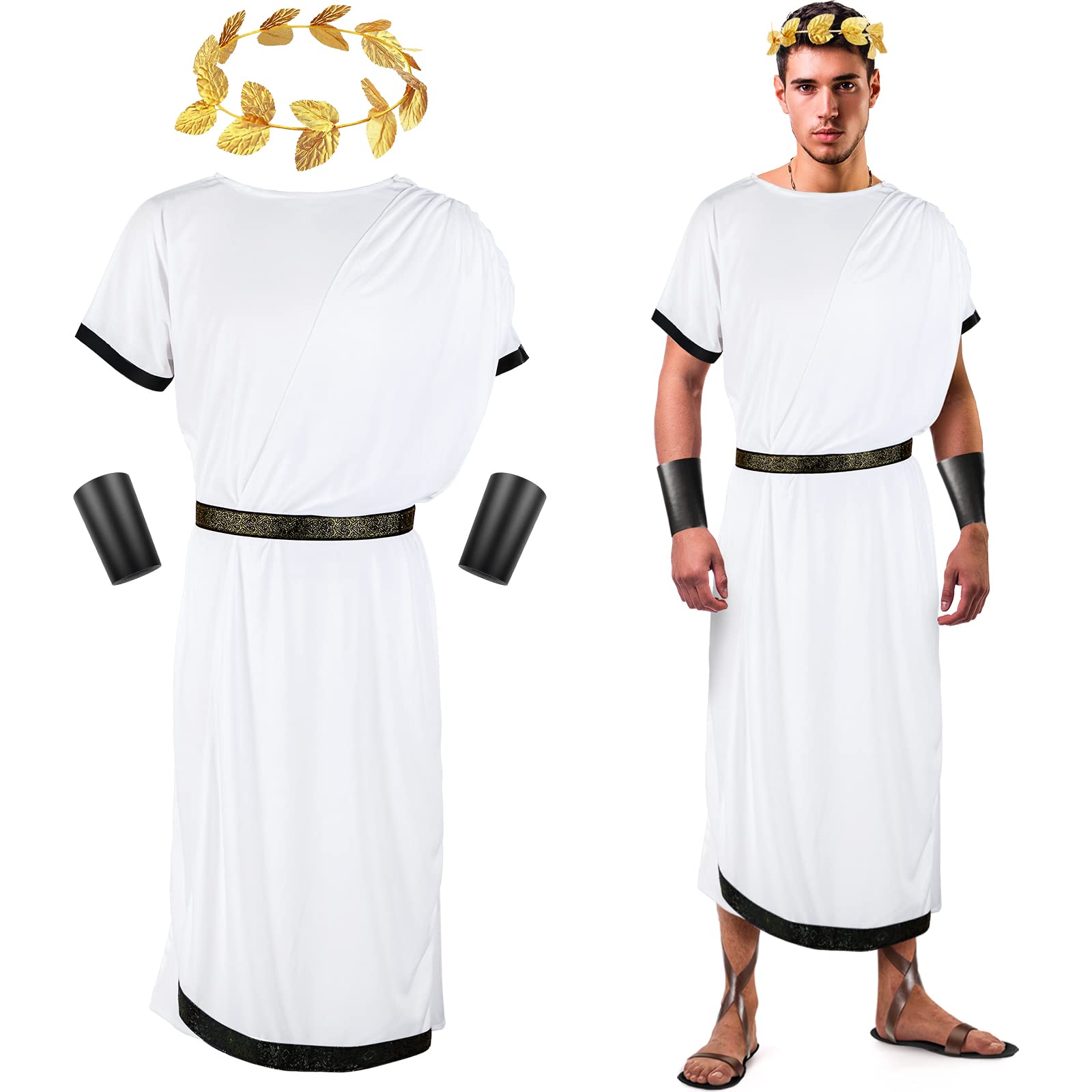 Foto 2 pulgar | Disfraz de Toga Griega Talla Chica para Hombre - Venta Internacional