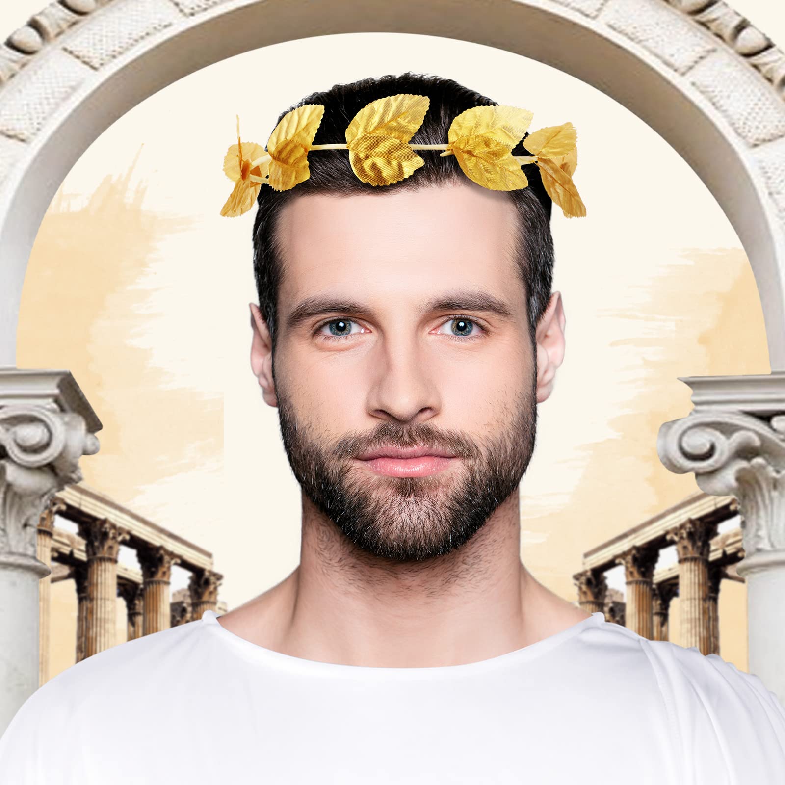 Foto 5 pulgar | Disfraz de Toga Griega Talla Chica para Hombre - Venta Internacional