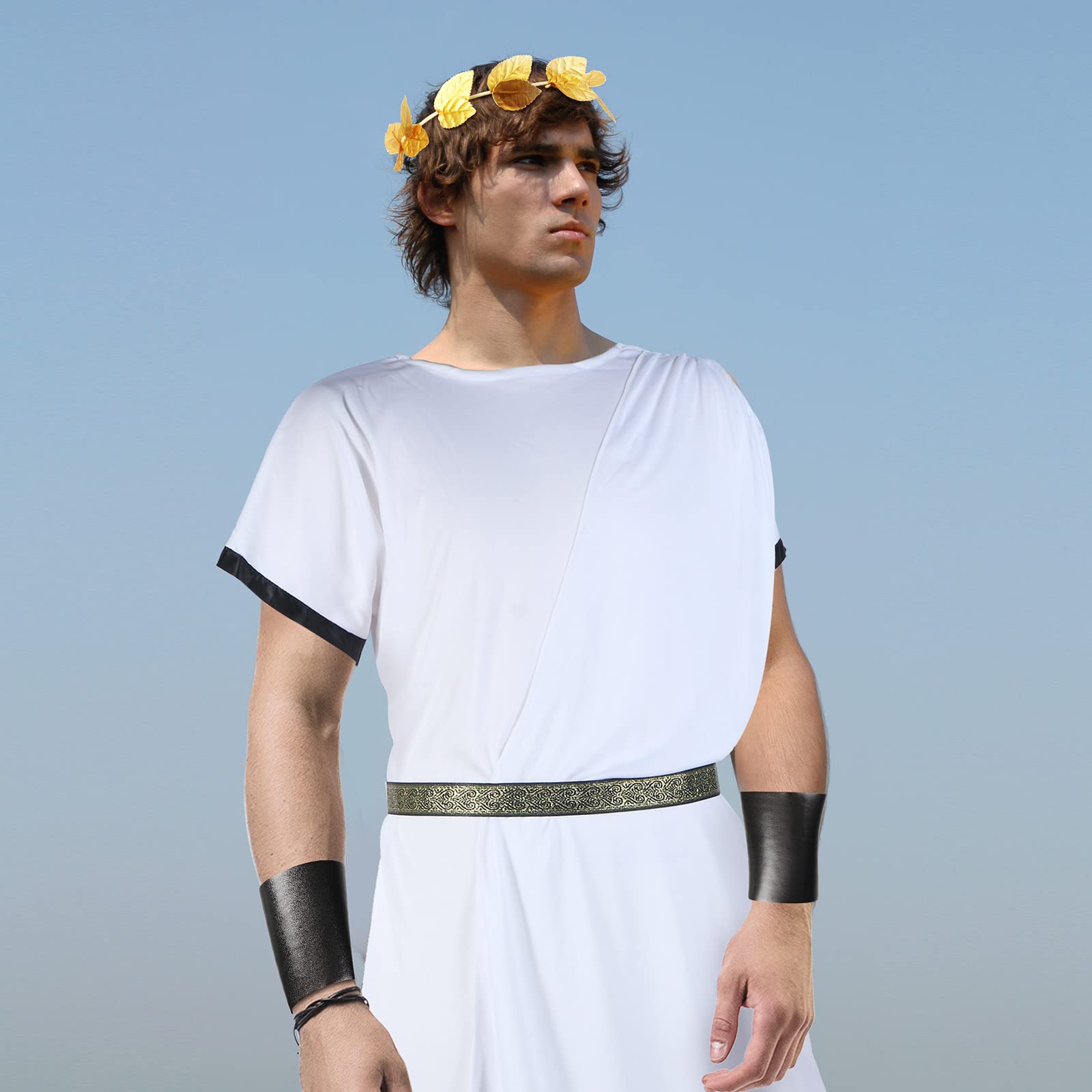 Foto 7 | Disfraz de Toga Griega Talla Chica para Hombre - Venta Internacional