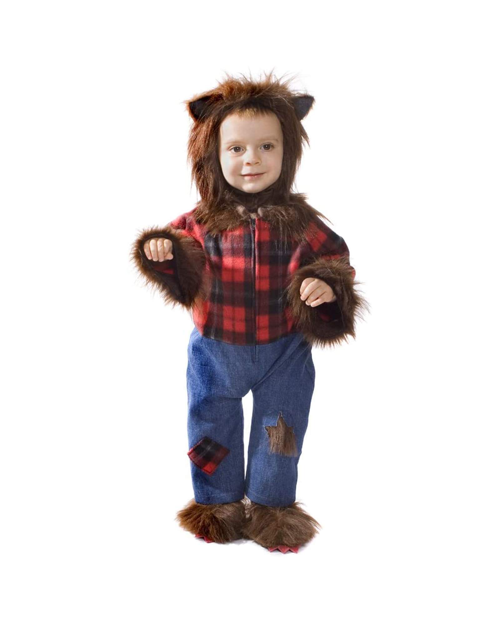 Foto 2 pulgar | Disfraz De Hombre Lobo De Dress Up America Para Niños Pequeños De 6 A 12 Meses - Venta Internacional.