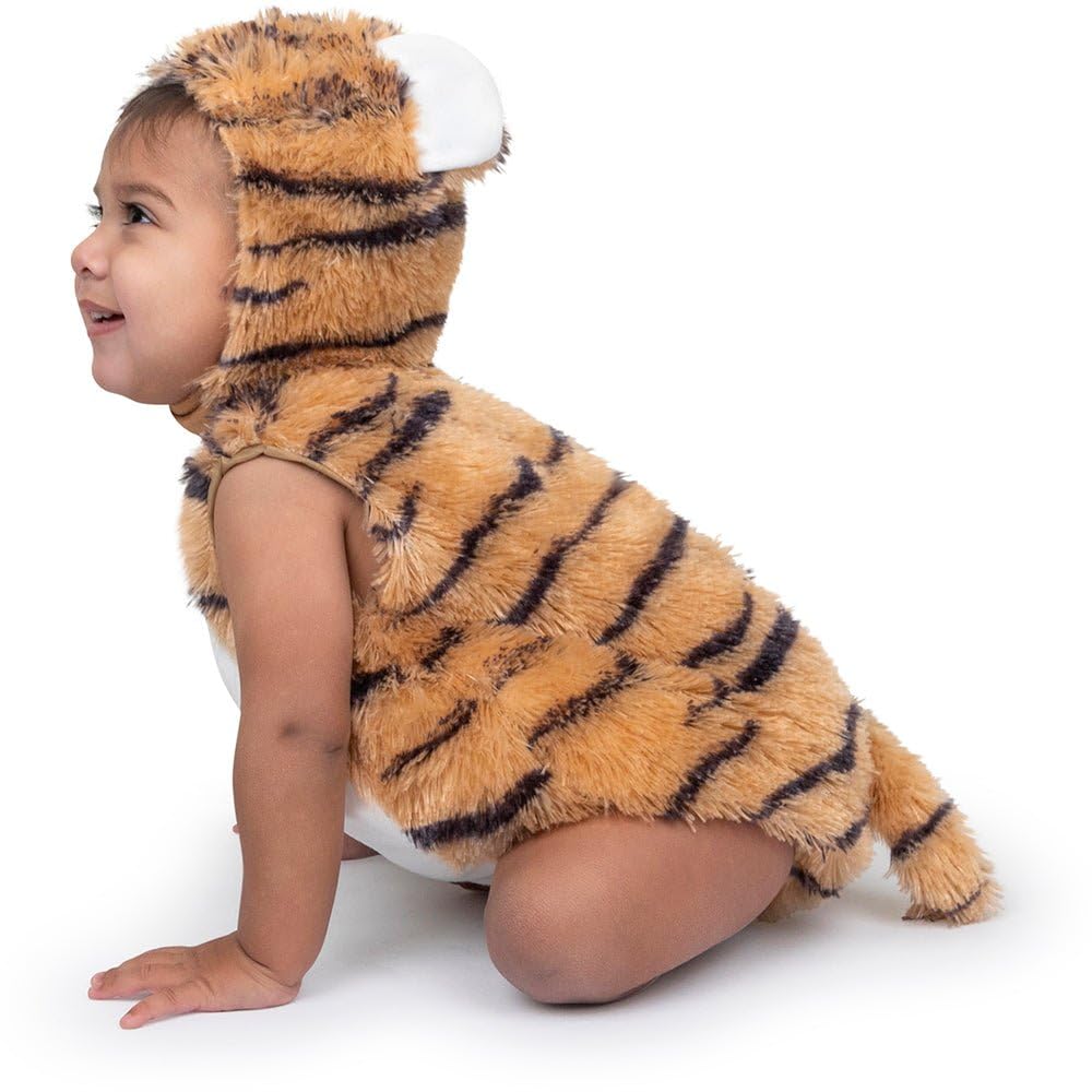 Foto 3 pulgar | Mameluco Para Bebé Costume Dress Up America Tiger Con Capucha, 0-24 M - Venta Internacional.
