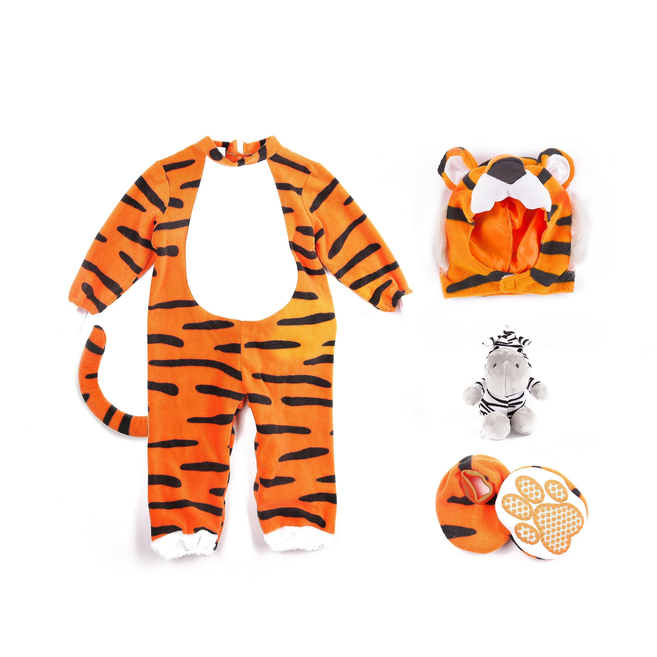 Foto 6 pulgar | Set De Disfraces Spooktacular Creations Halloween Baby Tiger 12-18 M - Venta Internacional.