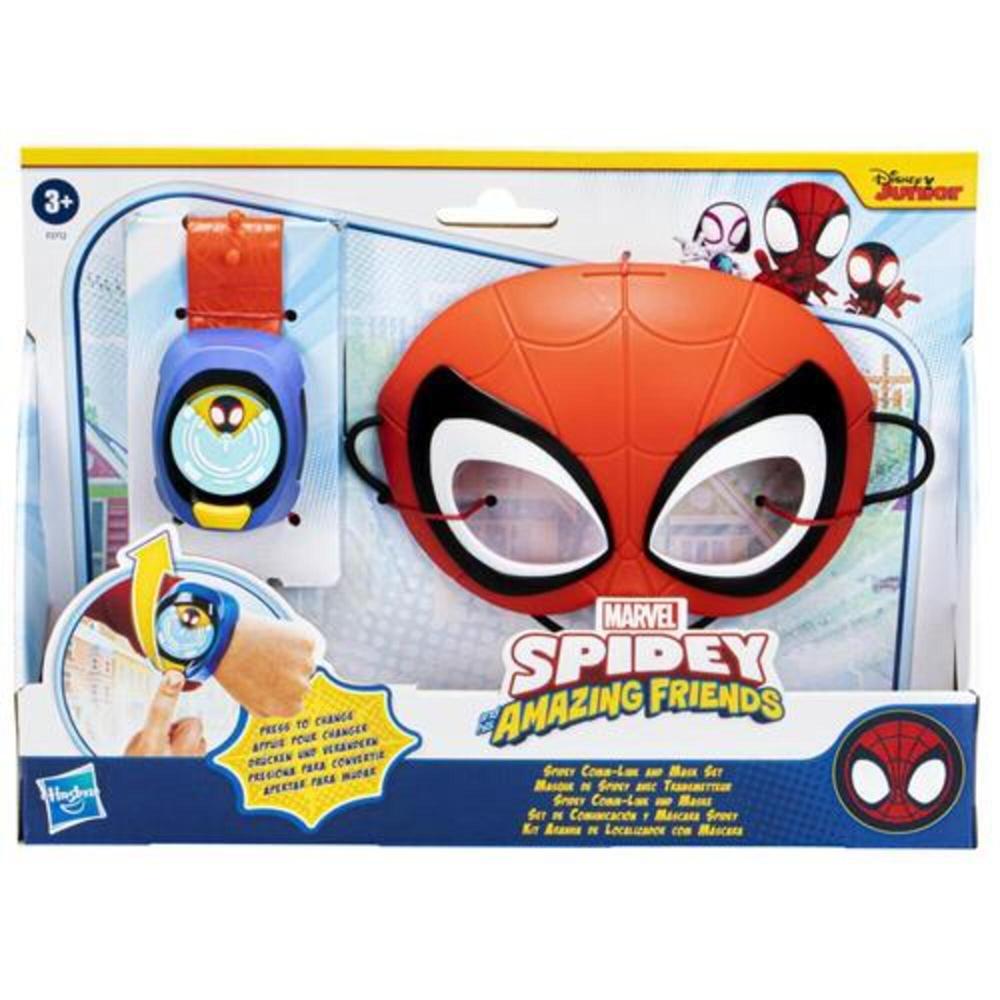 Marvel Spidey And His Amazing Friends: Kit Araña De Localización Con Mascara Hasbro