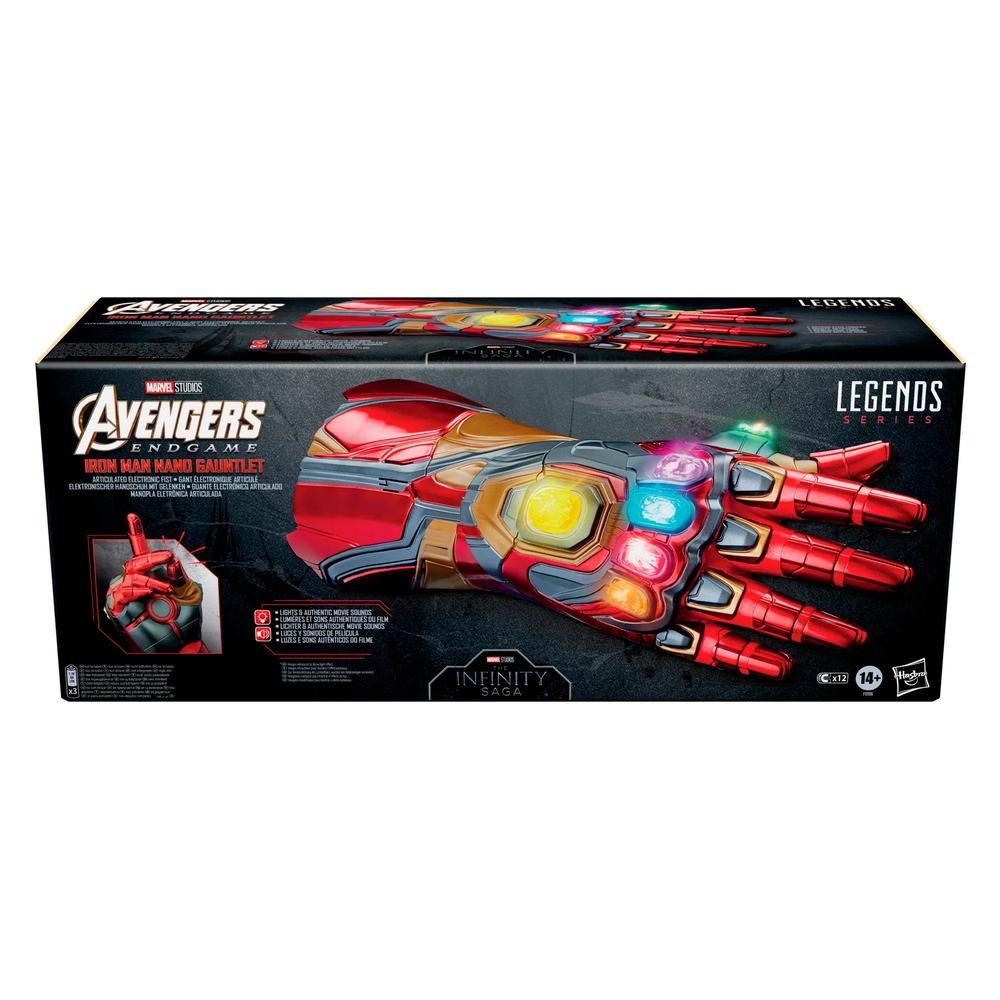 Foto 2 pulgar | Iron Man Nano Guantelete Hasbro Marvel Legends: Avengers End Game