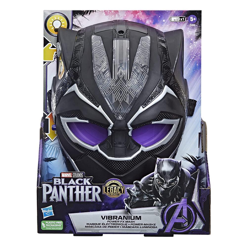 Máscara Hasbro F5888 color Negro Marvel Colleccion Legacy: Máscara de Vibranium Black Panther