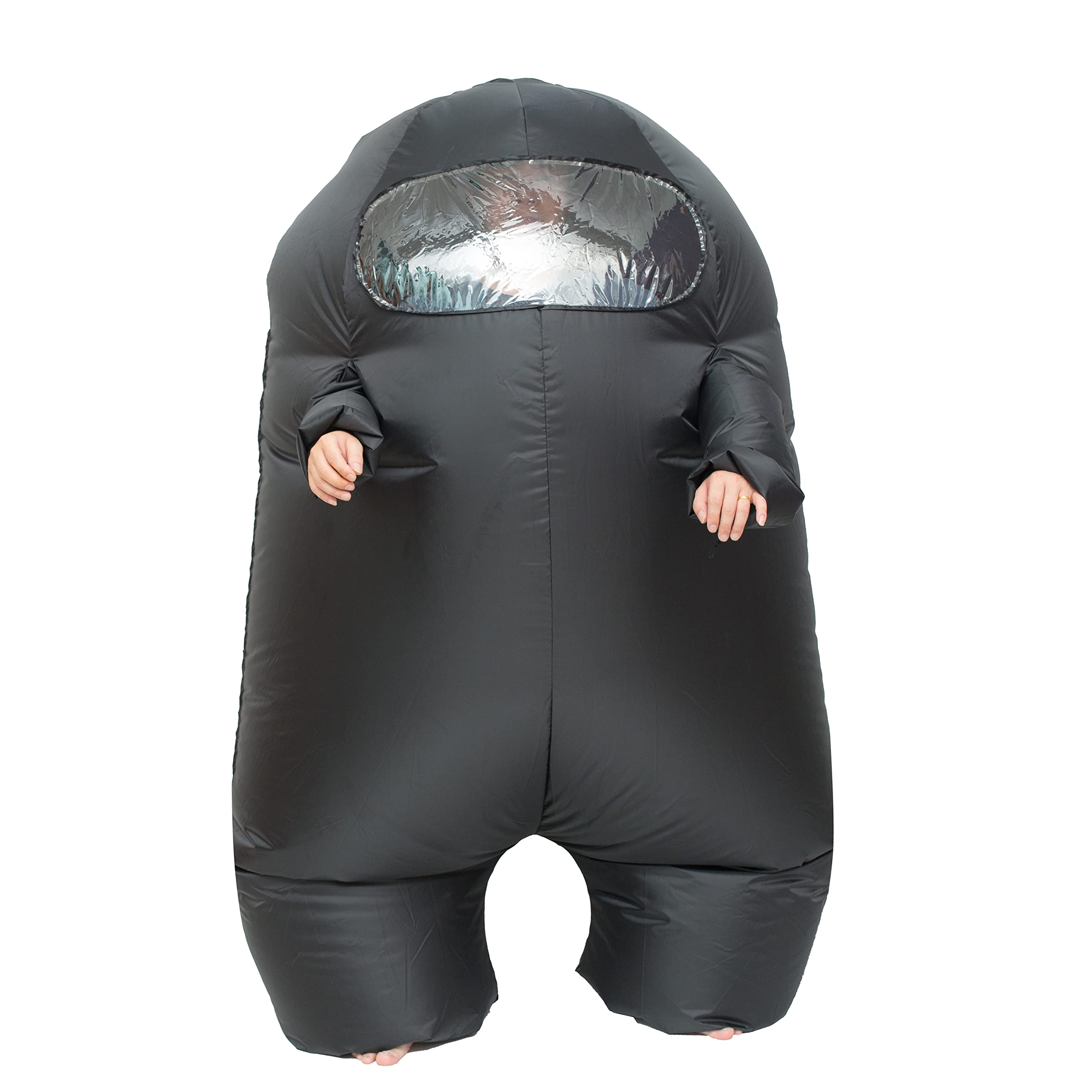 Foto 5 | Venta Internacional- Disfraz Inflable de Astronauta para Halloween Cosplay Negro