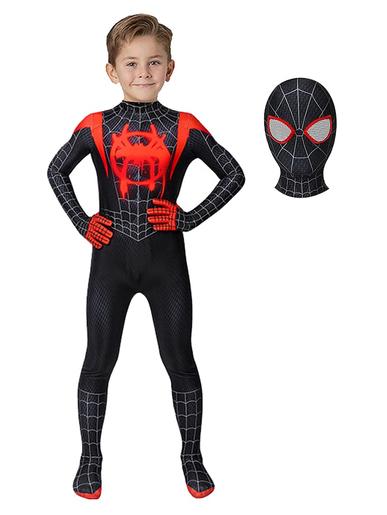 Foto 2 pulgar | Venta Internacional-Disfraz con Máscara de Spider-Man color Negro para Niño