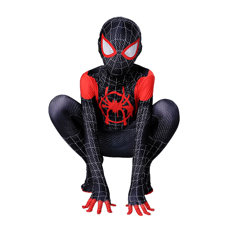 Foto 6 pulgar | Venta Internacional-Disfraz con Máscara de Spider-Man color Negro para Niño