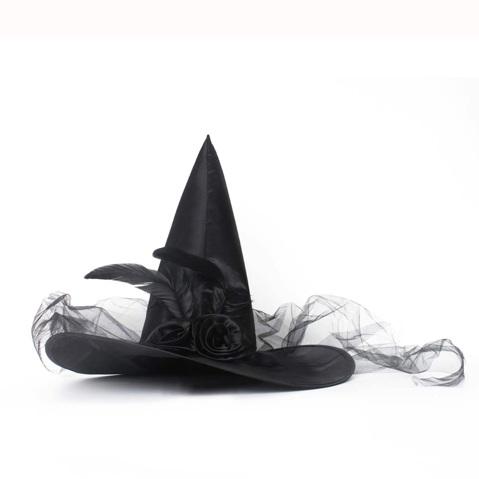 Foto 2 pulgar | Venta Internacional - Sombrero para Disfraz de Bruja Halloween Negro