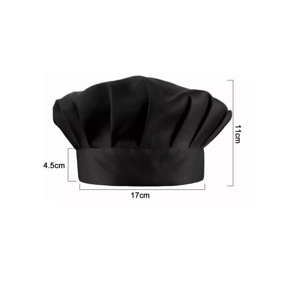 Foto 4 pulgar | Disfraz Máster Chef Niños Cocinero Gorro Para Niño Niña 3 Pcs Rojo/negro/blanco