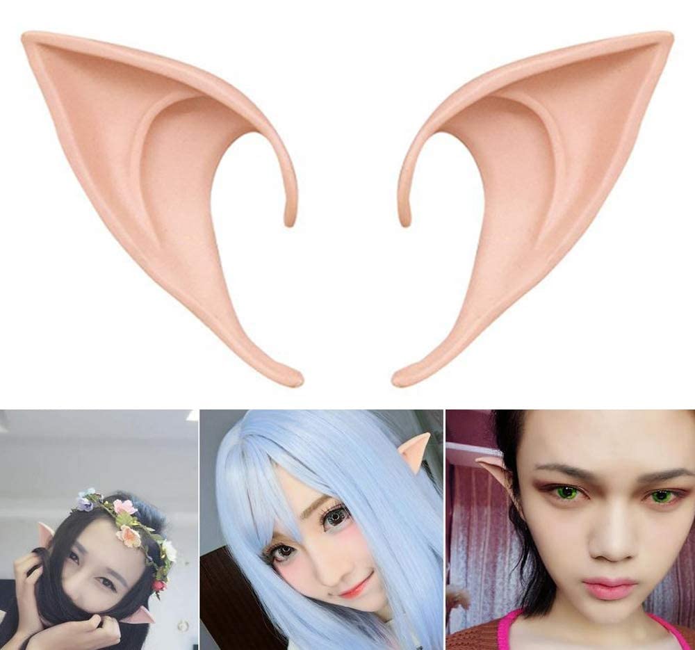 Foto 6 pulgar | Venta Internacional - Orejas para Disfraz Cosplay color Piel