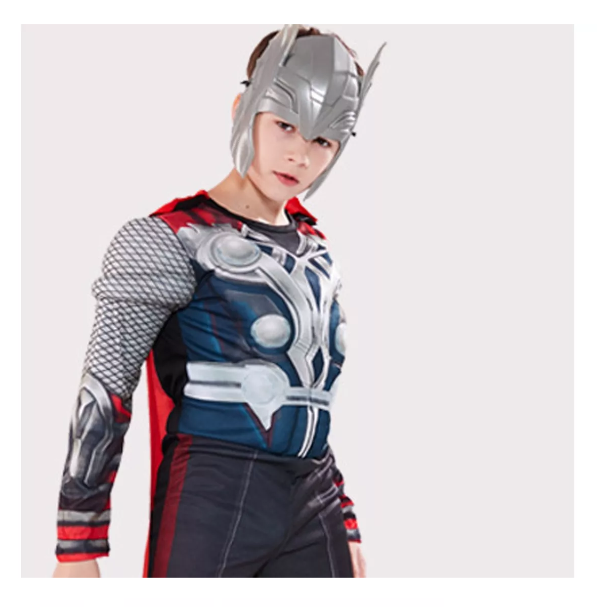 Foto 2 | Disfraz Thor Cosplay Halloween Musculoso Superheroes Niños Talla G