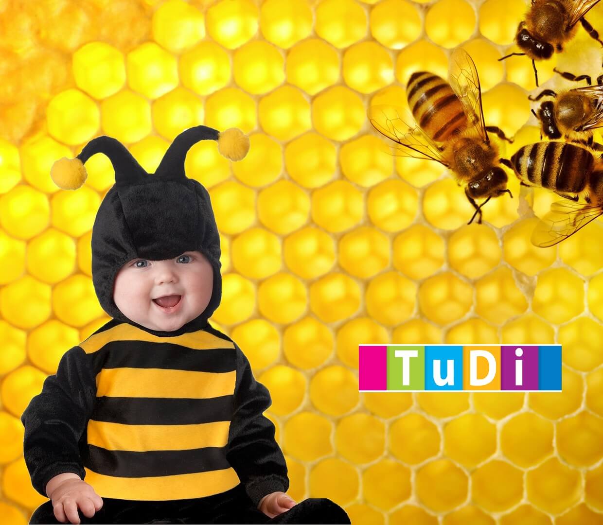 Foto 3 pulgar | Disfraz De Abejorro - Disfraces Para Bebés, Niñas Y Niños - Disfraz De La Abeja - Traje De Bebé - Disfraz Festiv