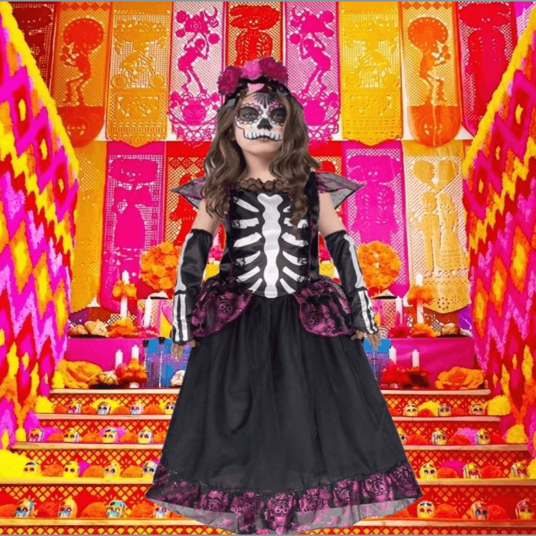 Foto 2 | Disfraz de Catrina para Niña