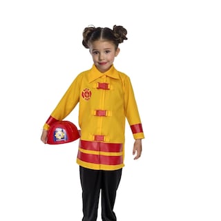 Foto 1 | Traje de Bombero con Casco para Niñas y Niños