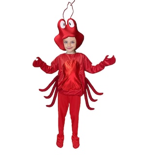 Foto 1 | Disfraz de Cangrejo Rojo para Niñas y Niños