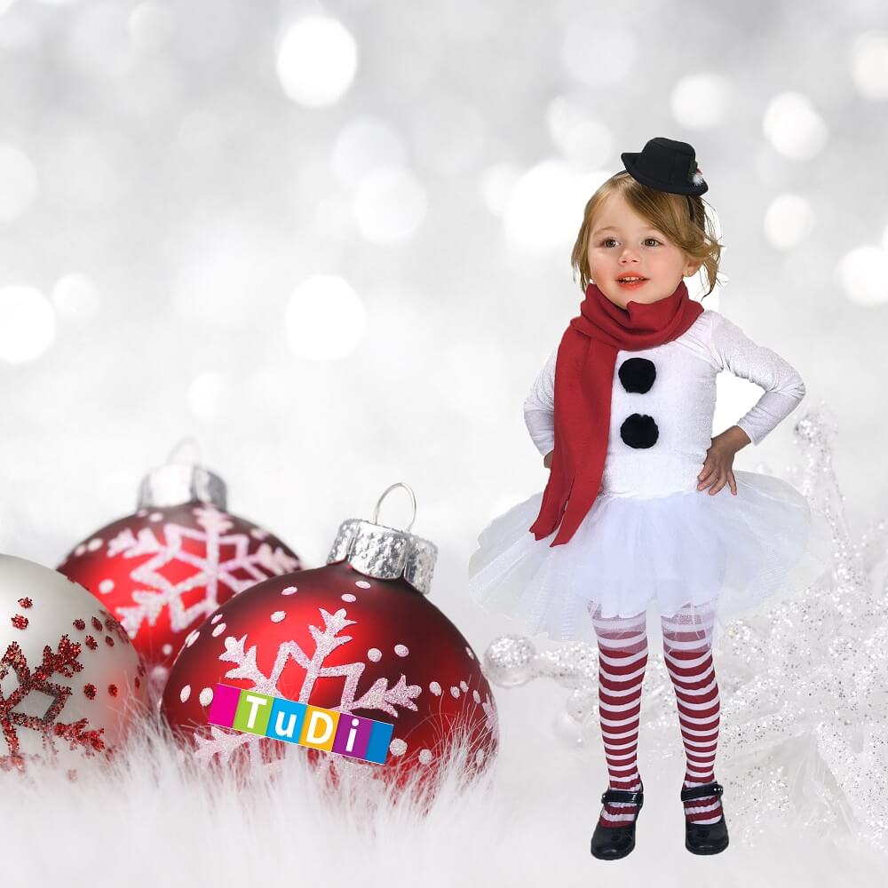 Foto 3 pulgar | Disfraz Muñeca De Nieve Tutú - Traje Navideño