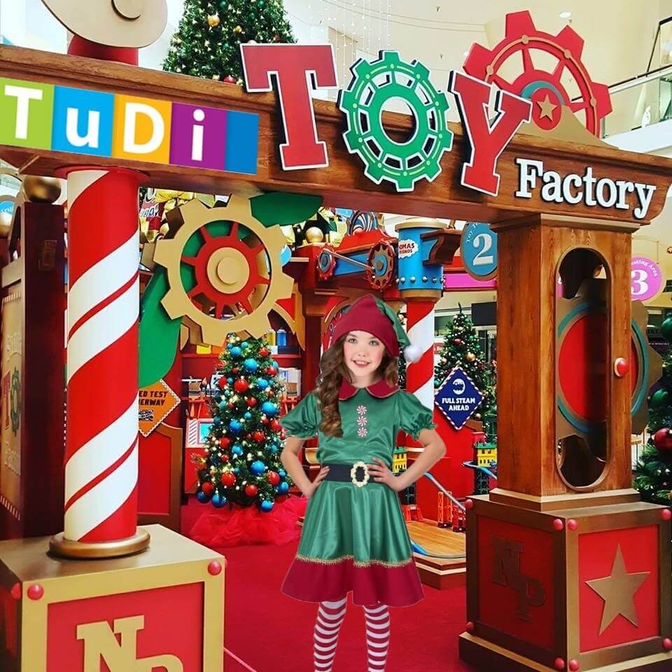 Foto 3 pulgar | Disfraz Duenda Ayudante de Santa Claus para Navidad Y Pastorela