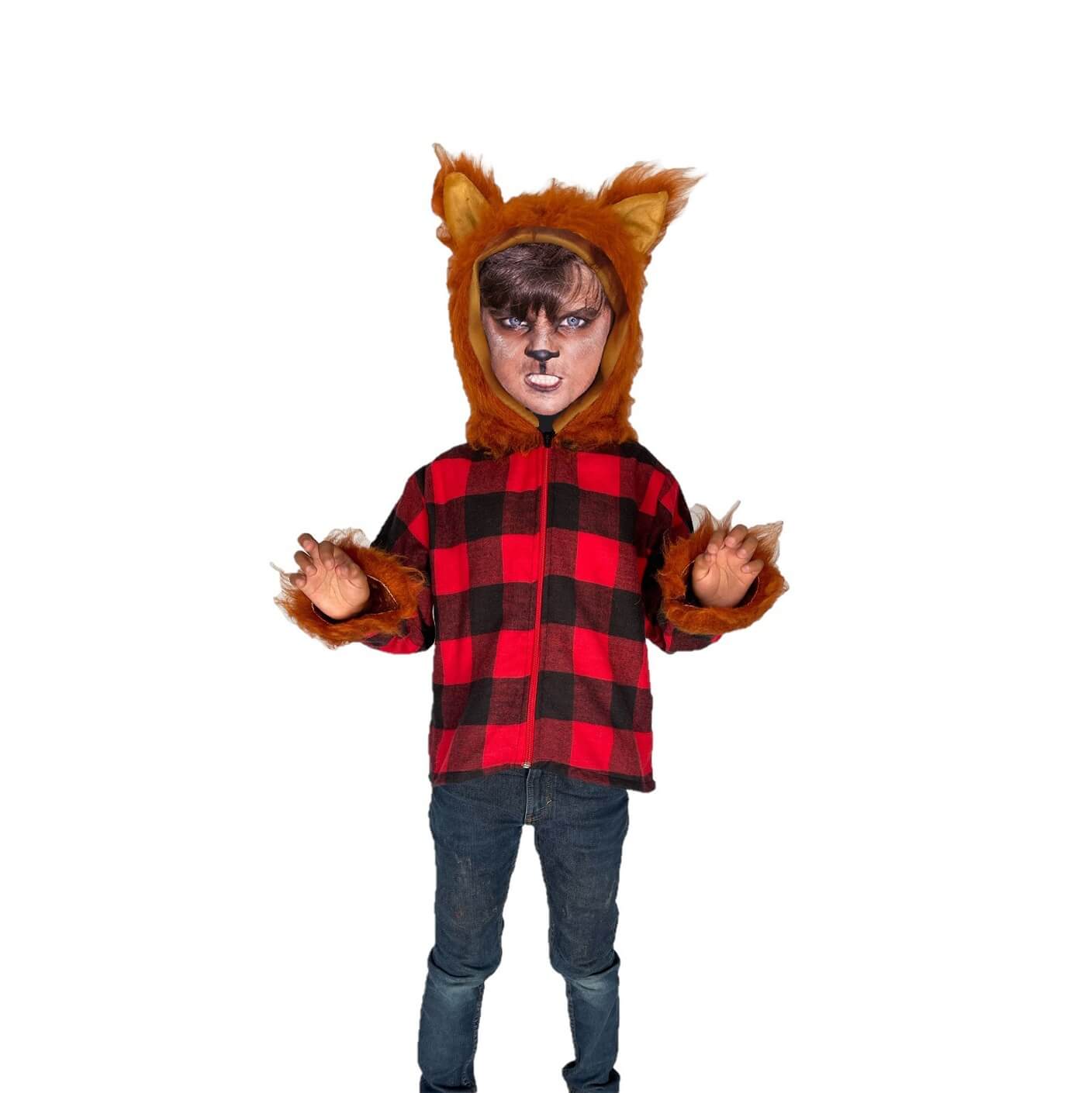 Foto 2 pulgar | Disfraz de Hombre Lobo para Niñas y Niños