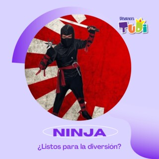 Foto 3 | Traje de Ninja Nocturno para Niño