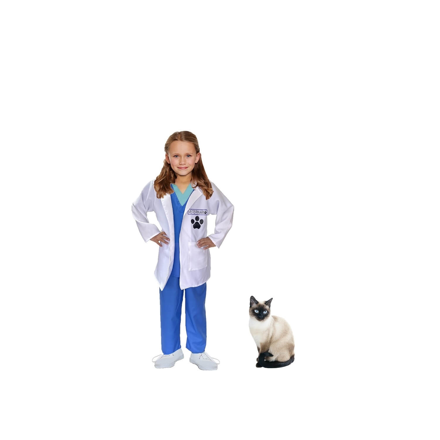 Foto 4 pulgar | Disfraces De Doctores - Disfraz De Veterinario, Enfermero Y Doctor Para Niñas Y Niños - Uniforme Medicina Oficio