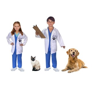 Foto 4 | Disfraces De Doctores - Disfraz De Veterinario, Enfermero Y Doctor Para Niñas Y Niños - Uniforme Medicina Oficio