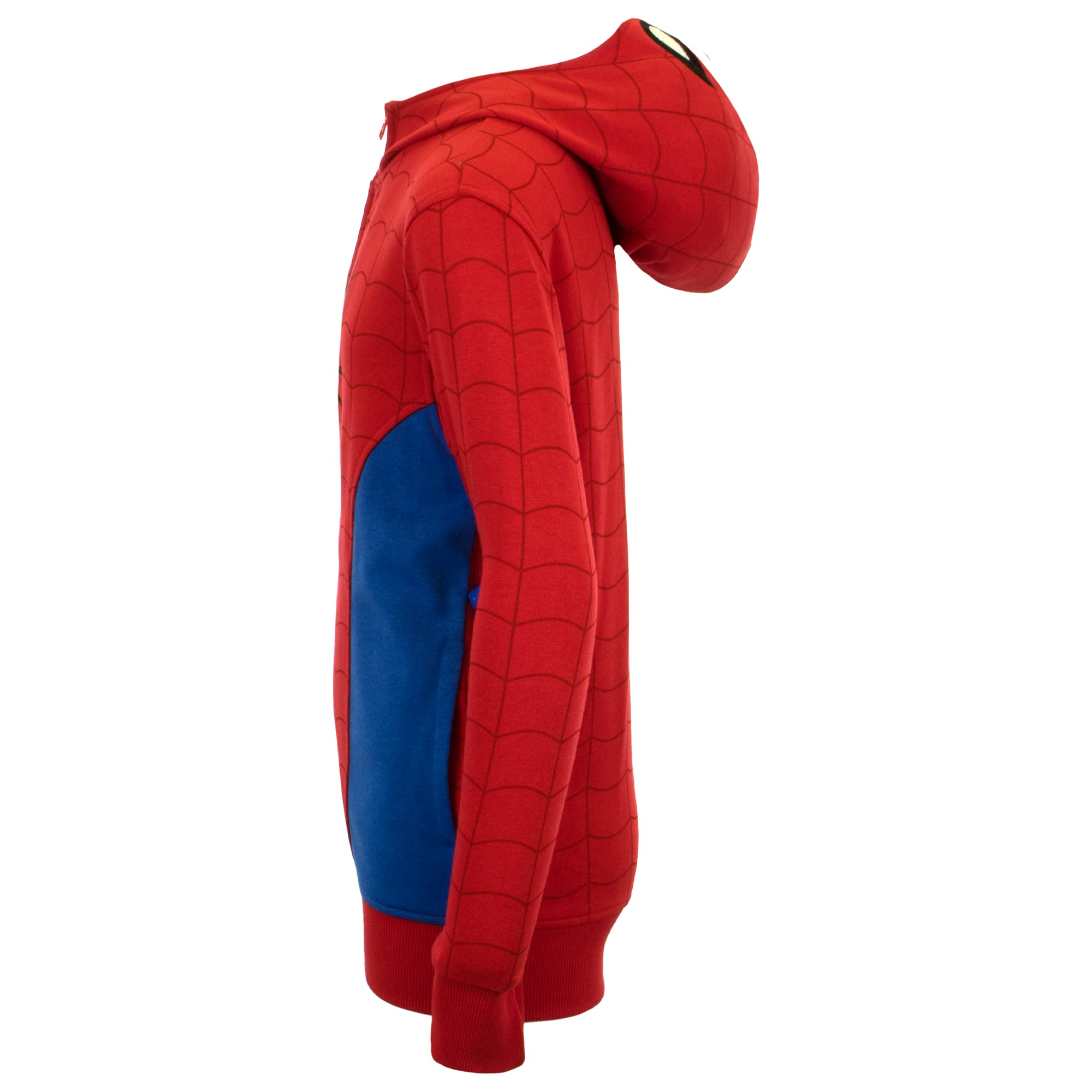 Foto 4 pulgar | Sudadera Con Capucha A La Moda Marvel Super Heroes Para Niños De 7 Años, Color Rojo - Venta Internacional.