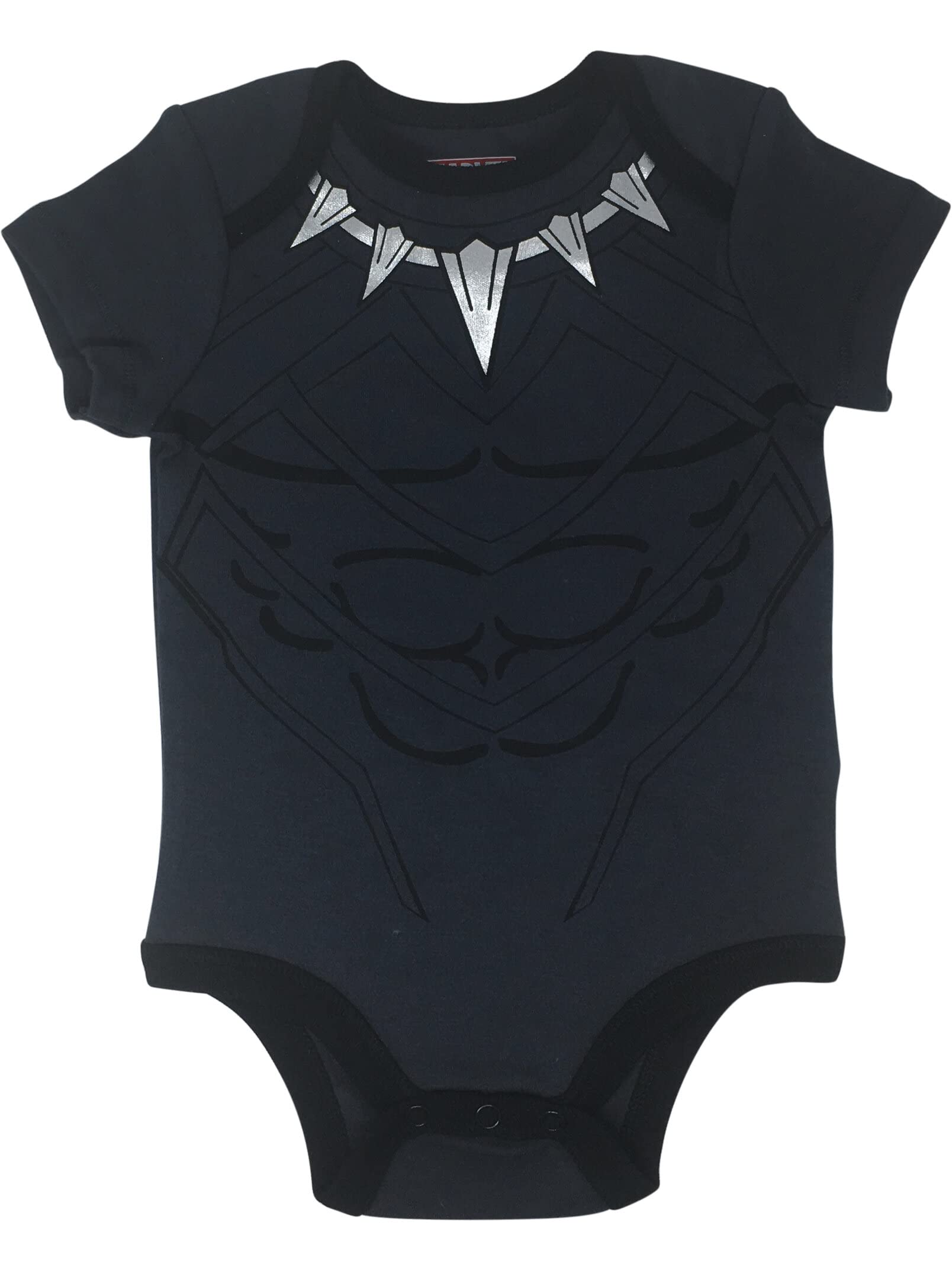 Foto 4 pulgar | Set De Ropa Marvel Avengers Black Panther Para Recién Nacidos De 3 A 6 Meses - Venta Internacional.