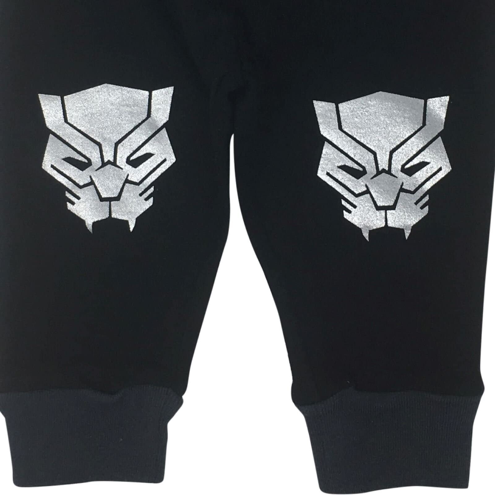 Foto 6 pulgar | Set De Ropa Marvel Avengers Black Panther Para Recién Nacidos De 3 A 6 Meses - Venta Internacional.