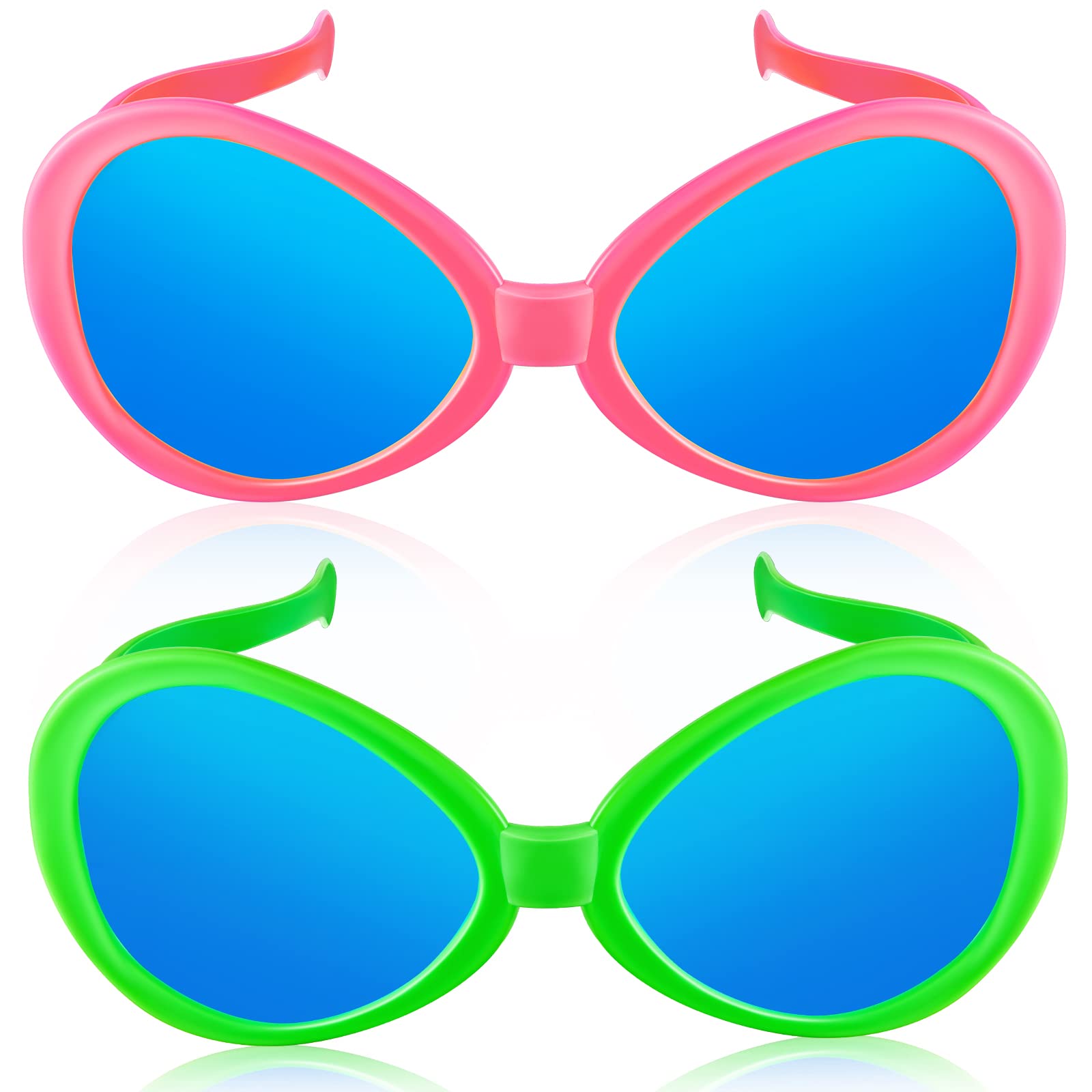 Foto 1 | Gafas de Sol Jumbo Flutesan para Adultos y Niños Rosa y Verde - Venta Internacional