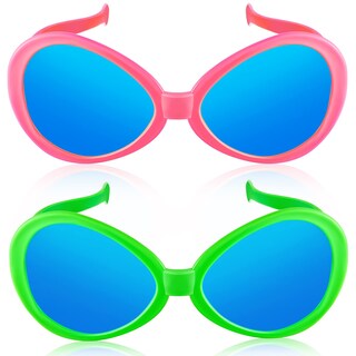 Foto 1 | Gafas de Sol Jumbo Flutesan para Adultos y Niños Rosa y Verde - Venta Internacional