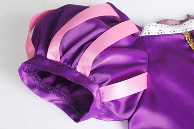 Foto 5 | Disfraz de Princesa Morado con Manga Abullonada para Niñas de Relibeauty - Venta Internacional