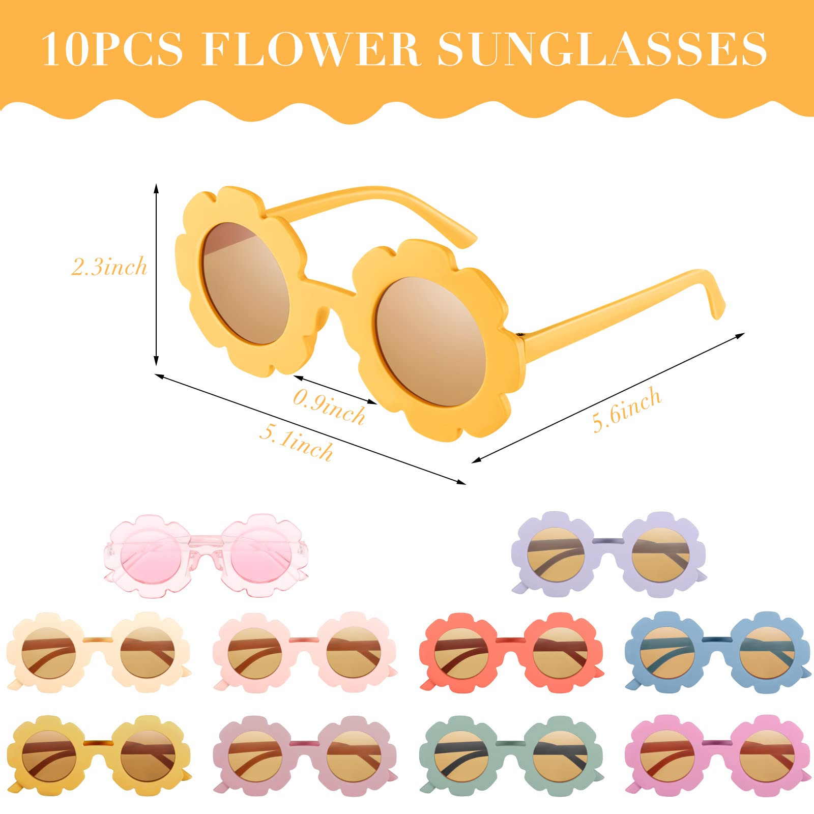 Foto 4 pulgar | Set de Accesorios para Disfraz Coume Groovy Retro Flower Kids - Venta Internacional