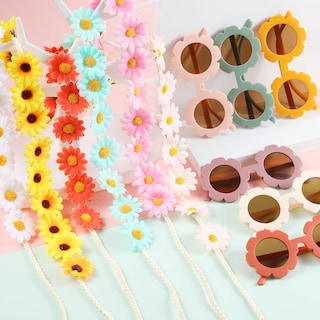Foto 4 | Set de Accesorios para Disfraz Coume Groovy Retro Flower Kids - Venta Internacional