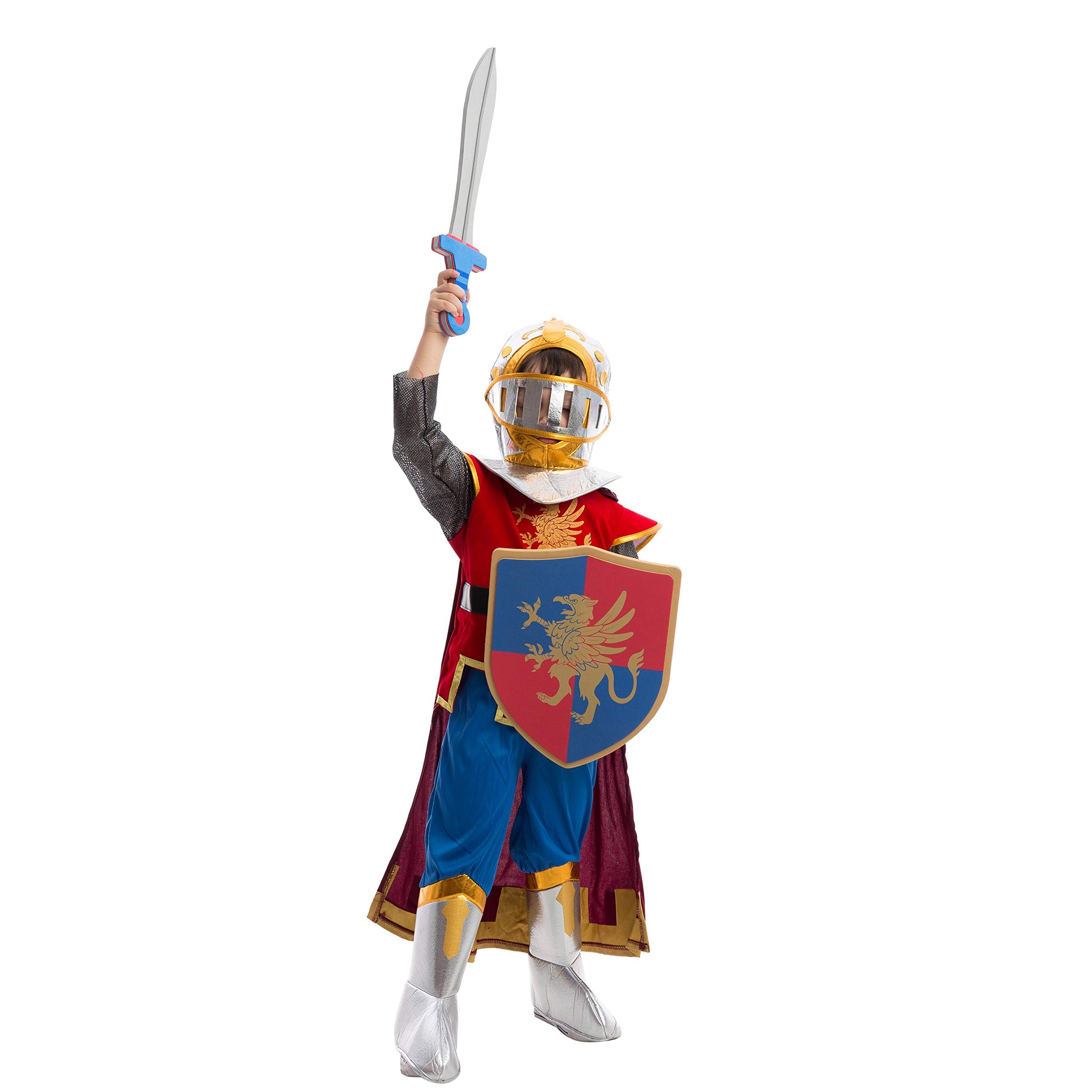 Foto 6 pulgar | Disfraz de Caballero Medieval Costume Spooktacular Creations para Niños De 5 A 7 Años - Venta Internacional